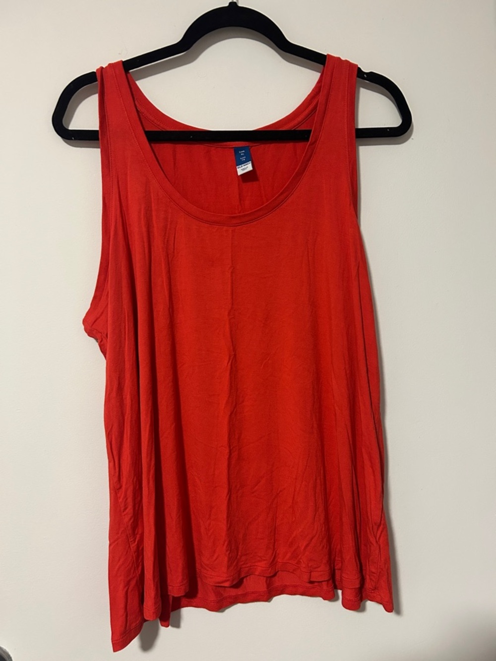 Old Navy Red Scoop Neck Tank Top